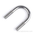 DIN3570 u shape carbon steel bolt stainless steel bolts customized u bolt pipe bend clamp